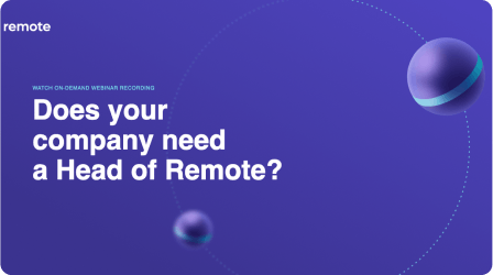 image about Does your company need a Head of Remote? 