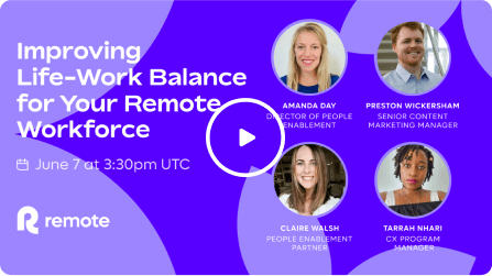 image about How to improve the life-work balance of your remote workforce